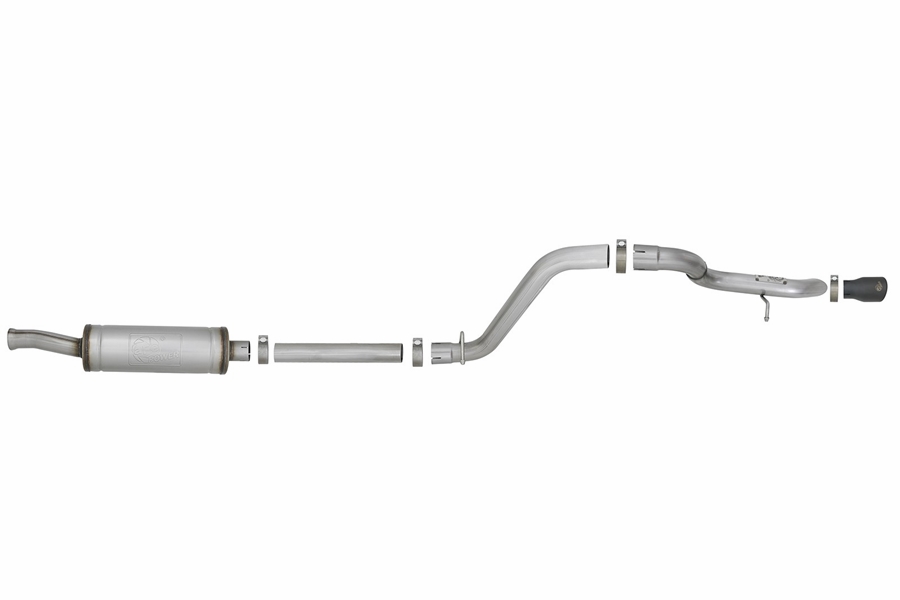 AFE Power MACH Force-XP Cat-Back Exhaust System - Black Tip - JL 3.6L