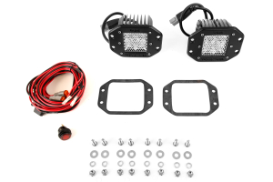 Rigid Industries Dually LED Lights Diffused w/Flush Mount