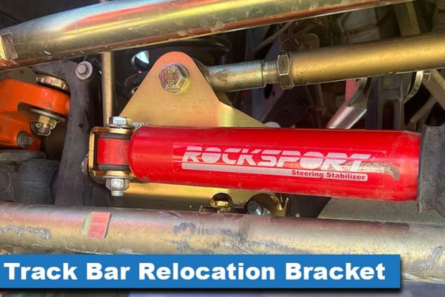 MetalCloak Track Bar & Stabilizer Relocation Bracket - JL/JT
