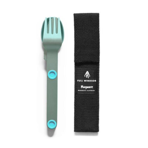 Full Windsor Magware Magnetic Flatware, Single Set - Turquoise 