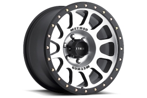 Method Race Wheels 305 NV Series Wheel 16x8.0 6x5.5 Machined w/ Matte Black Lip - Bronco 2021+