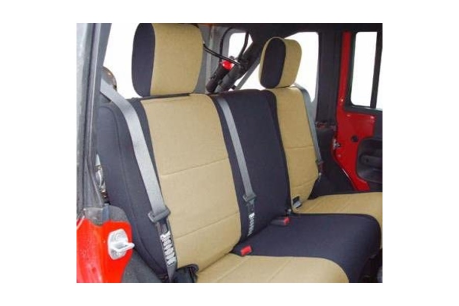 Jeep Wrangler JK Genuine Neoprene Front & Rear Coverking Custom Fit Seat Covers