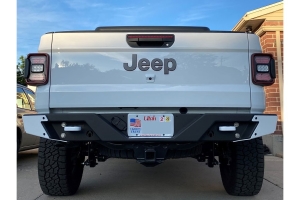 Artec Industries Rear Bumper Aluminum Corner Skids - JT