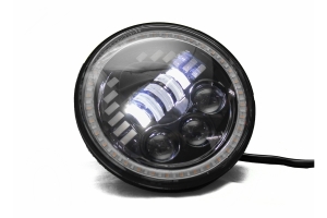 Race Sport Lighting LED Sealed Beam Conversion Headlights, Pair