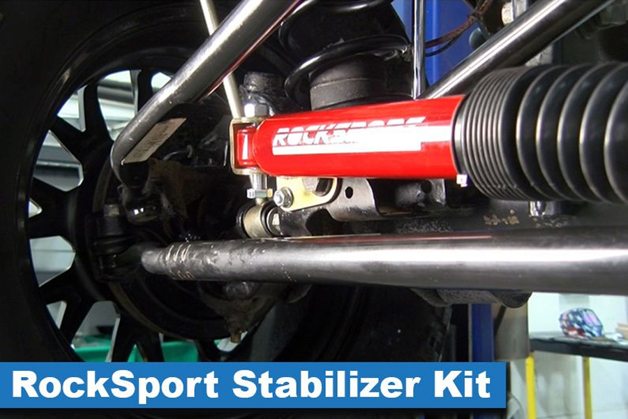 MetalCloak RockSprort RED Steering Stabilizer - JK