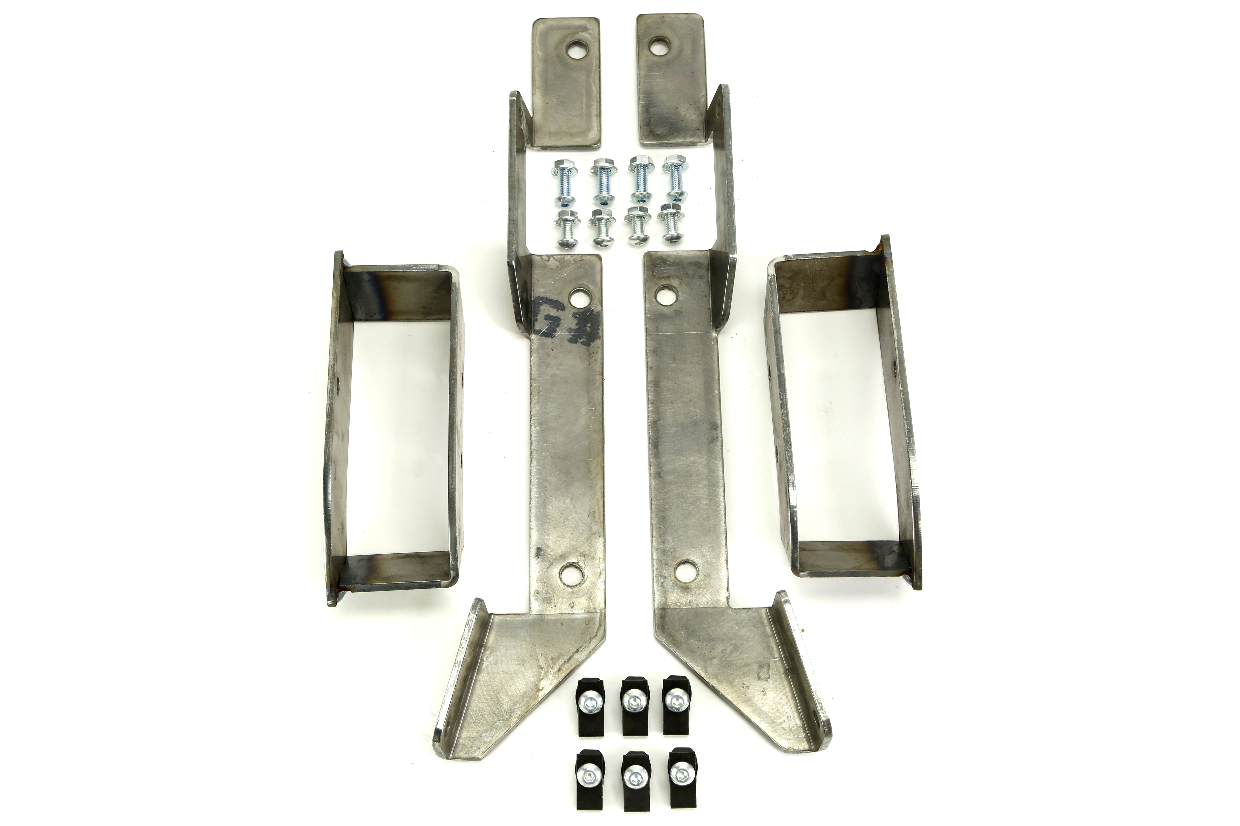 JCR Offroad Front Standard Width Fender Flares Bare - JK