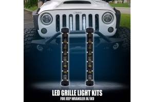 Race Sport Lighting LED Light Bar/Grille Kit, Bracket, Wiring - JK