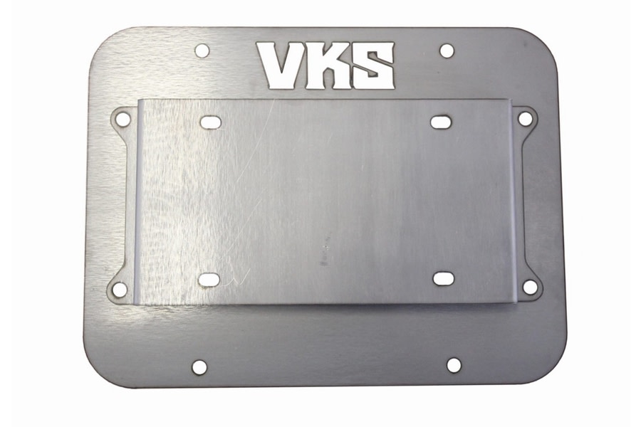 VKS Fab Tailgate Plate w/ License Plate Mount - Bare - JK