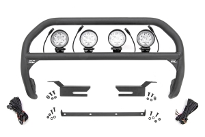 Rough Country Nudge Bar w/ Round LED Lights - Bronco 2021+