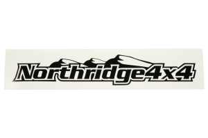 Northridge4x4 Sticker Black 6.5in