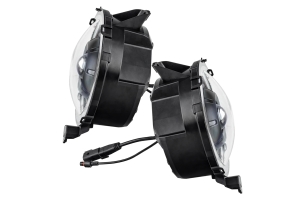 Oracle Oculus Bi-LED Projector Headlights - Graphite Metallic - JT/JL