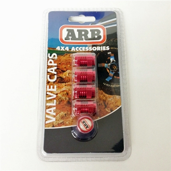 ARB Valve Caps Red