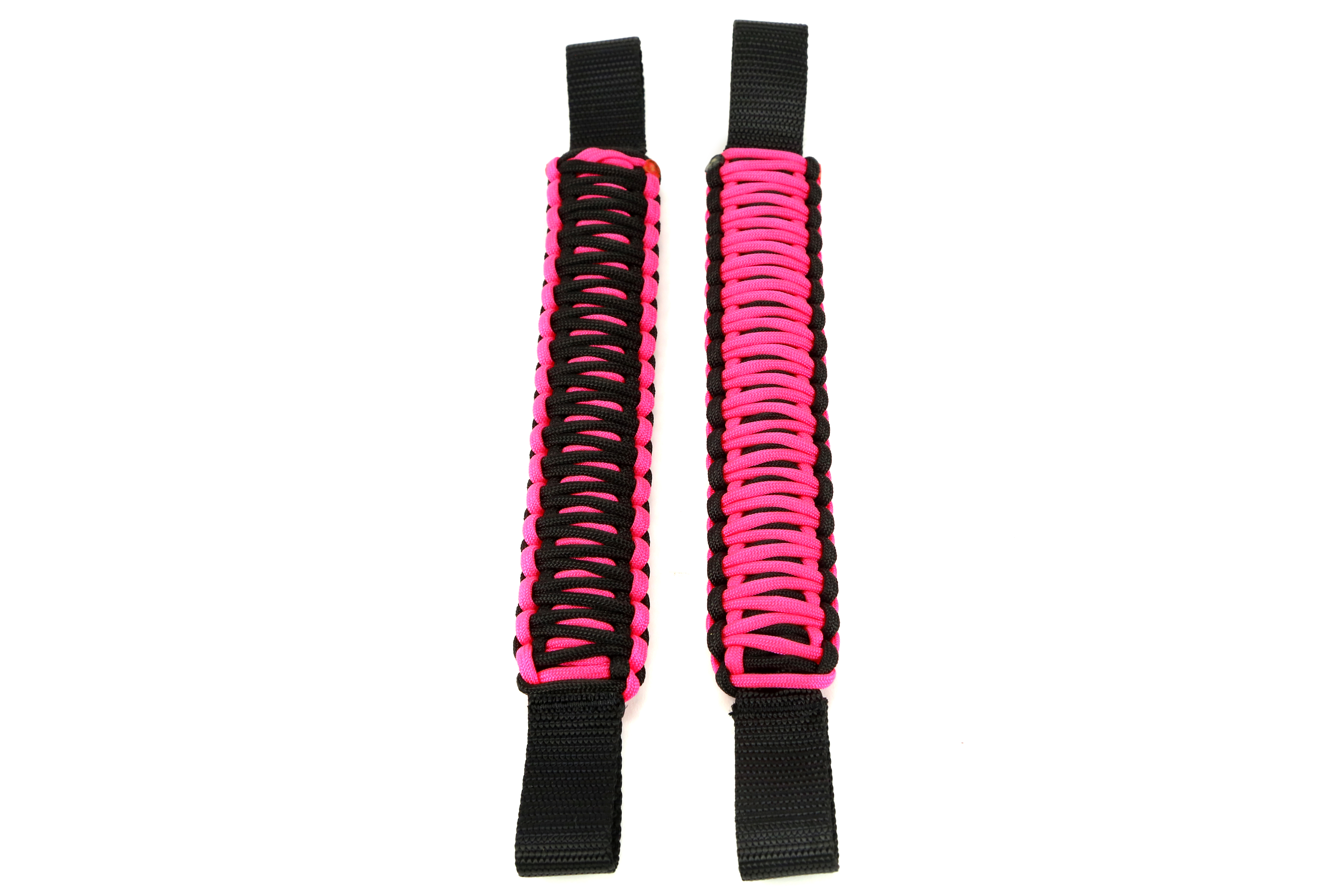 Bartact Paracord Headrest Grab Handle Black/Neon Pink