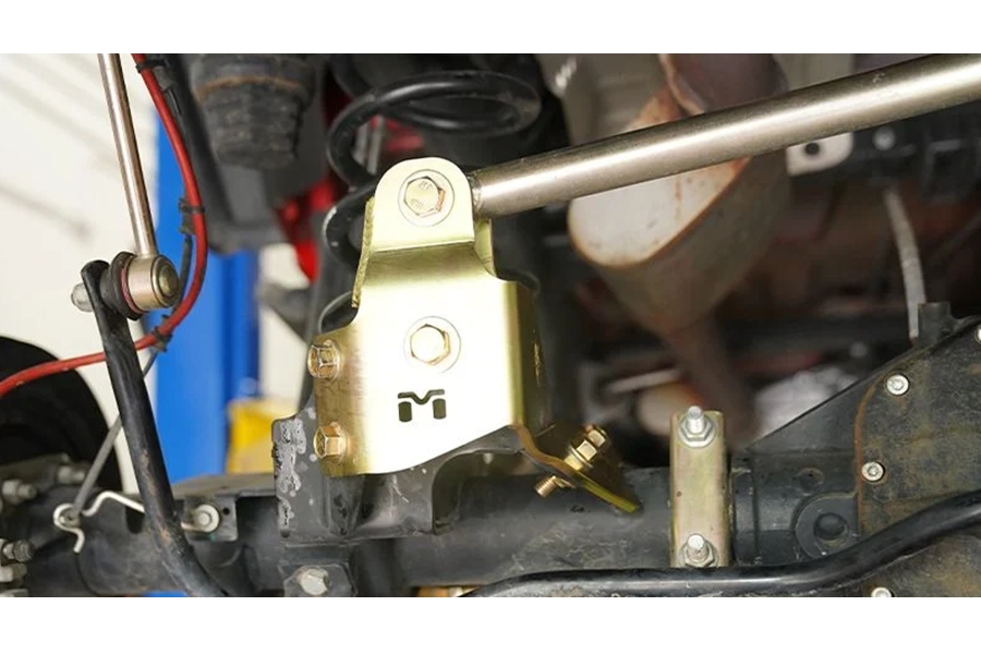 MetalCloak Track Bar Relocation Bracket - Rear - JT