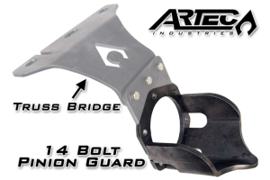 Artec Industries 14 Bolt Pinion Guard w/Bridge, High Mount