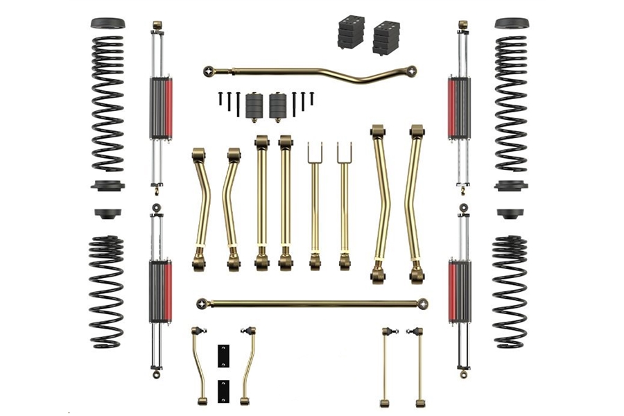 MetalCloak 2.5in Mid-Arm Game Changer Lift Kit - JL 4xe