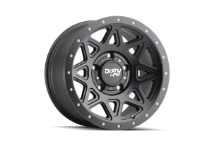 Dirty Life 9305 Theory Series Wheel, Matte Black 20X9 5x5  - JT/JL/JK