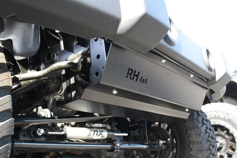 Rock Hard 4x4 Front Bumper Skid Plate for Plastic - JK