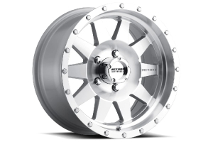 Method Race Wheels 301 Standard Series Wheel 17x9 5x5 Black Machined Lip - JT/JL/JK