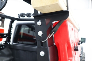 LOD Black Ops Bed Rack Load Bar Tie Downs - Black  - JT