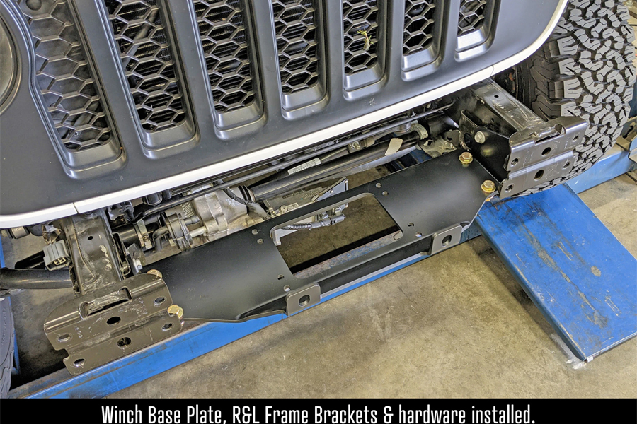 RockJock Winch Plate Kit - JT/JL