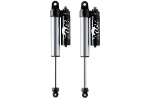 Fox 2.5 Factory Race Series Adjustable Reservoir Shocks Rear - 2.5-4in Lift - JK