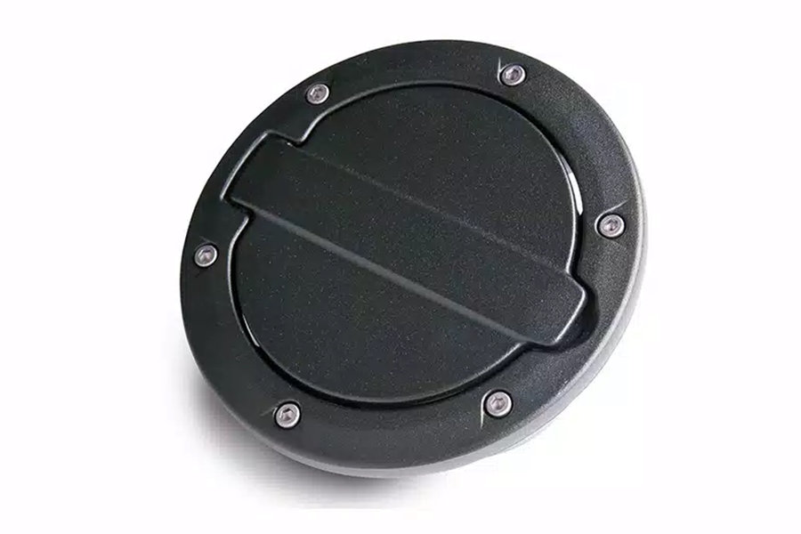 AMP Research Fuel Door - Black - JK