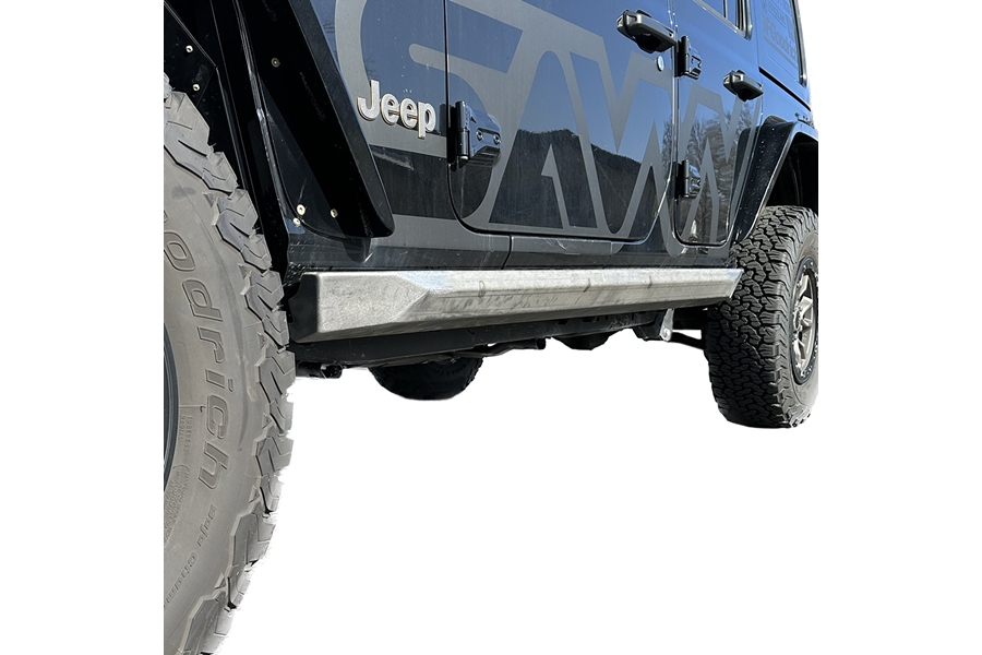 Savvy Offroad Bolt On Slider Kit - Bare - JL 4Dr