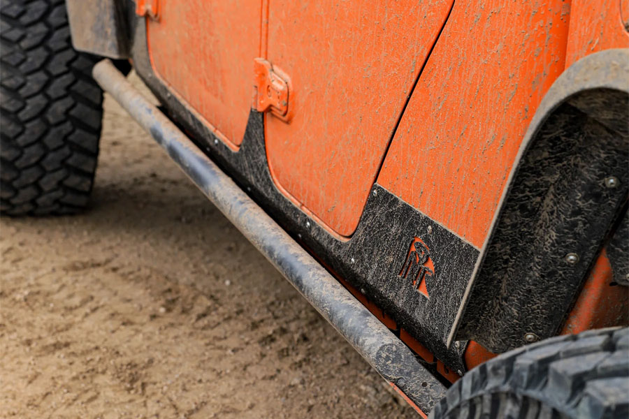 Next Venture Motorsports Trailbreaker Series Rock Sliders, Frame Mounted - Bare - JT