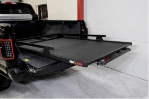 BedSlide 1000 Classic Cargo Slide System, 58in x 39in - Black - Toyota Tacoma 2002+ w/ 5ft Bed