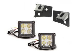 Rugged Ridge Windshield Bracket LED Kit - JK