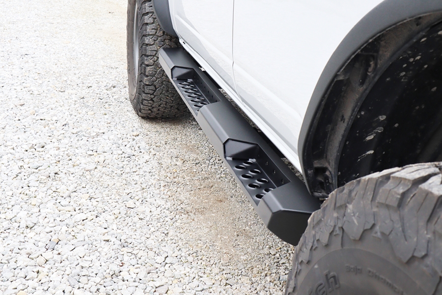 LOD Offroad Destroyer Rock Sliders, Black  - Bronco 4dr 2021+