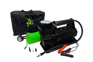 Up Down Air EGOI Air Compressor System w/ Storage Bag, Hose and Attachments 