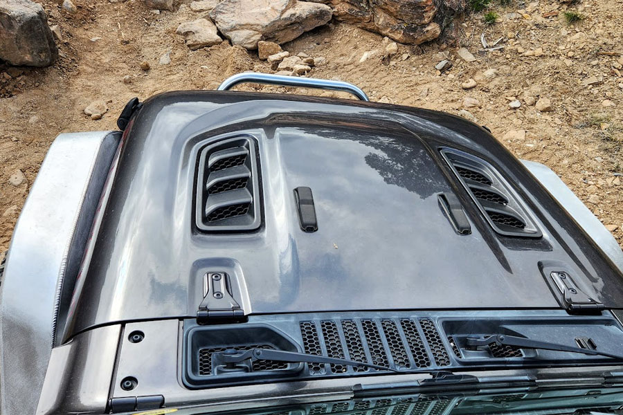 Next Venture Motorsports Aluminum High Line Front Fender Flares - JL/JT