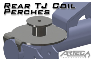 Artec Industries 3in Coil Spring Perches for Modular Rear Truss - TJ