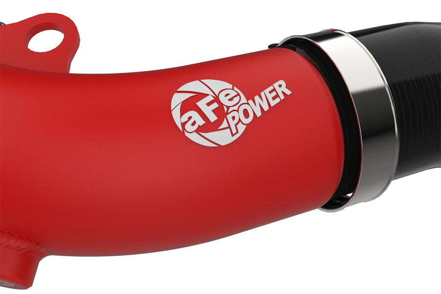 aFe POWER BladeRunner 2.5in Hot Charge Pipe - Red - 2024-25 JL 2.0L