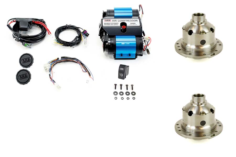 ARB Front and Rear Locker and Twin Air Compressor Package