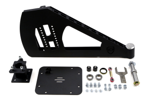 JCR Offroad Shield Rear Bumper Tire Carrier - JK