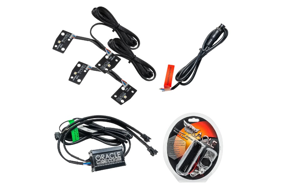Oracle Lighting Color shift RGB+W Headlight Halo Upgrade Kit, w/RF Controller - Bronco 2021+
