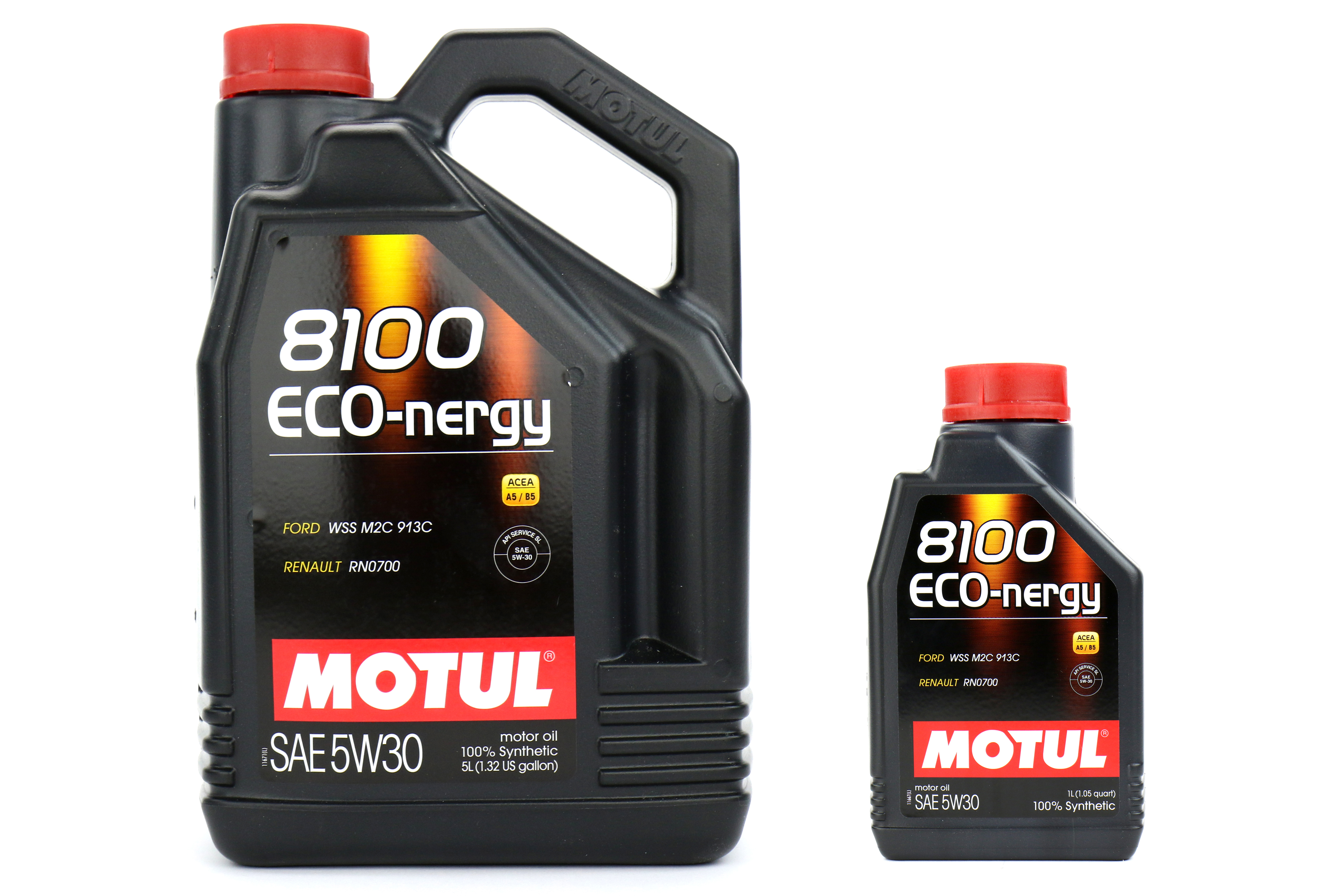 Motul 8100 ECO-NERGY 5W-30 Synthetic Oil, 5L