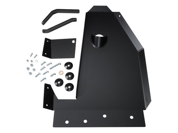 Rock Hard 4x4 Aluminum Short Arm Oil Pan/Transmission Skid Plate  - JK