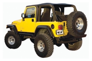 Rampage Frameless Soft Top Kit - TJ