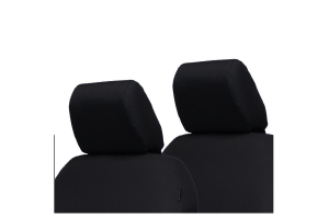 Bartact Front Headrest Covers Pair, Black - JL