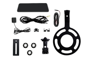 Stinger Off-Road Backup Camera/Rearview Mirror Full Screen Monitor Kit w/Built-in DVR - JK/JL