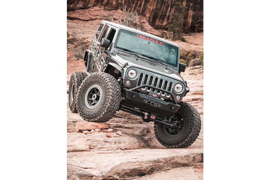 TeraFlex RockGuard Crest Front Bumper - JK