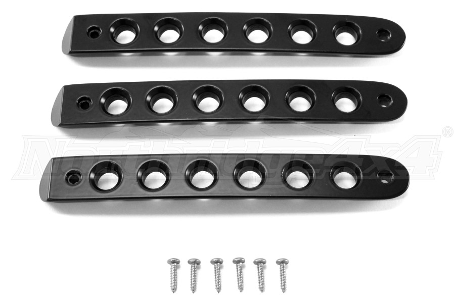 Jeep Jk 2dr Drake Off Road Door Handle Inserts Black