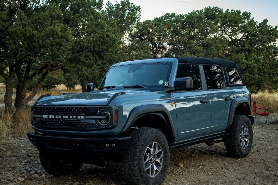 Bestop Front and Rear Fender Flares - Black - Bronco 2021+ 4Dr