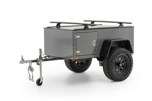 FreeSpirit Recreation Overlander Trailer w/ Rhino Vortex 65 Kit - Grey