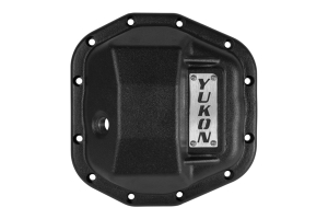 Yukon D44 Hardcore Front Diff Cover, Black - JT/JL Rubicon Only