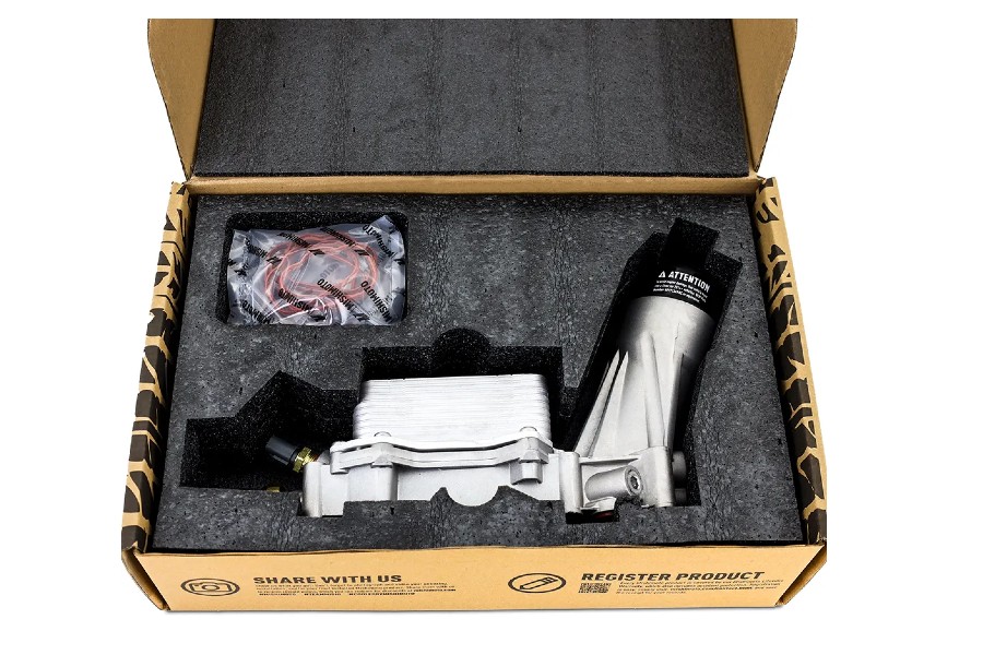 Mishimoto Aluminum Oil Filter Housing Kit - JK 2014-17 3.6L